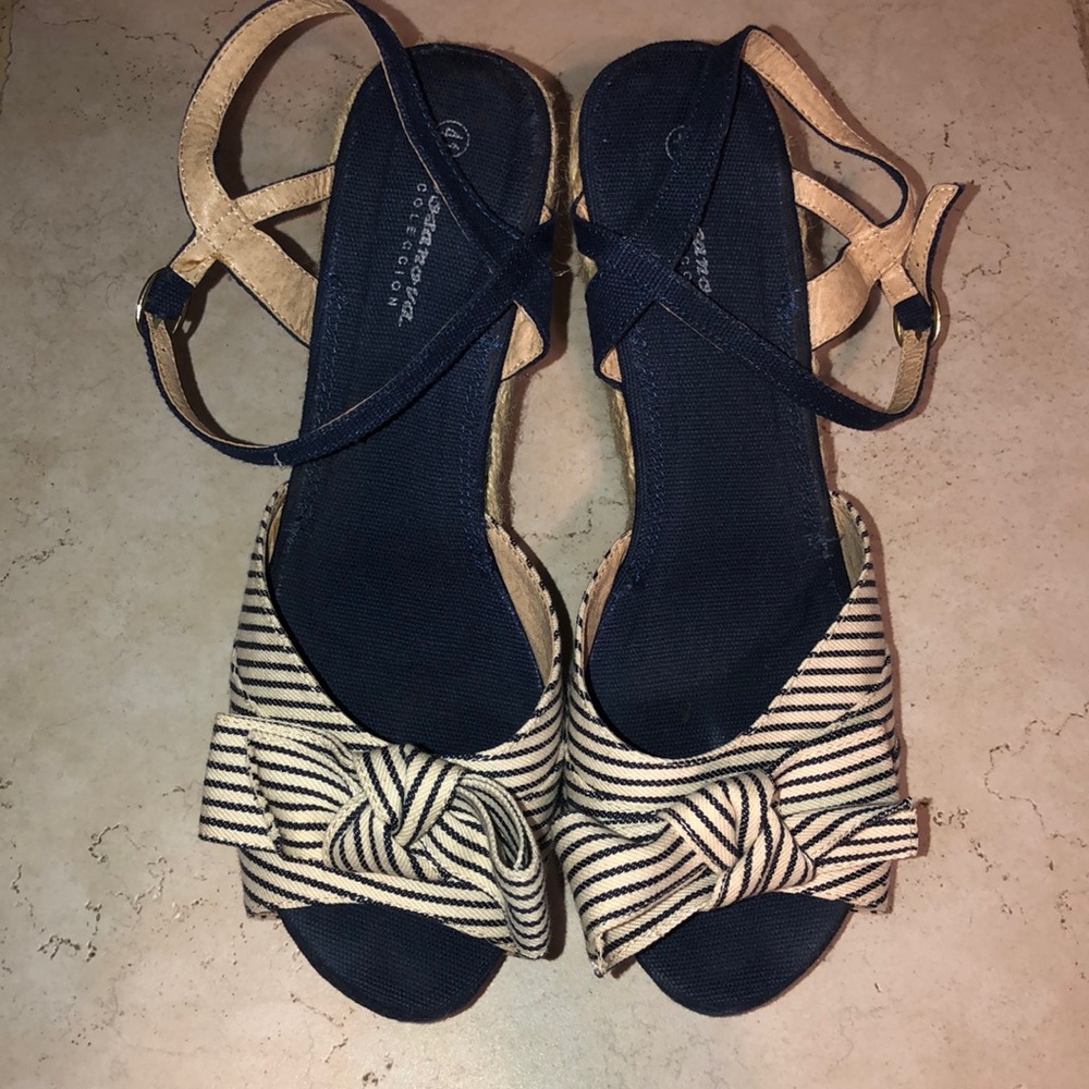 European espadrille wedges Size 41